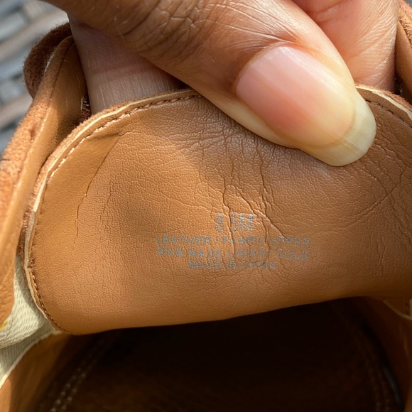 Gianni Bini Suede and Canvas Oxford - Picture 2 of 12